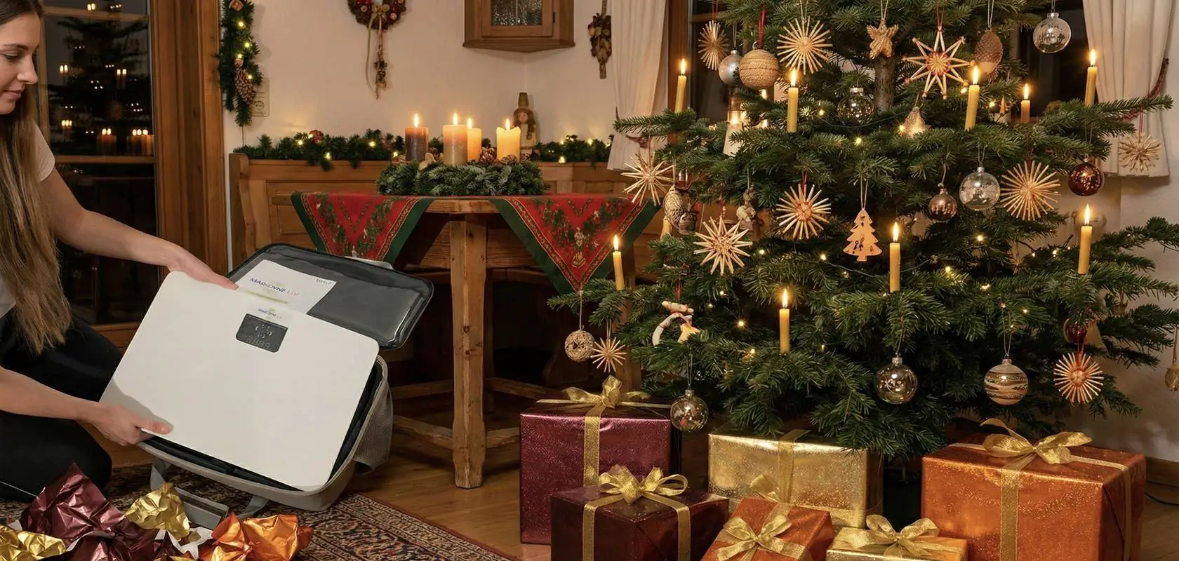 Weihnachten 2025 mit Marodyne LiV Vibrationstherapie