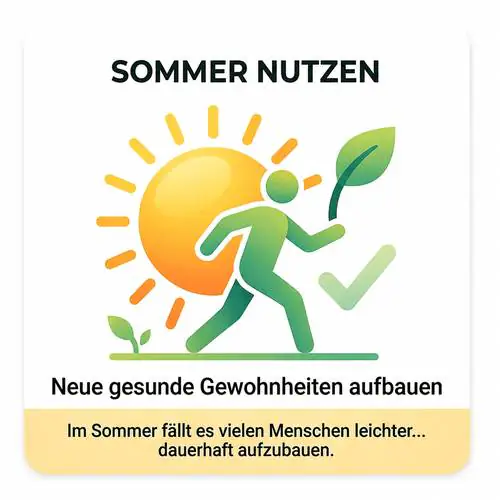 Im Sommer fällt es vielen Menschen leichter