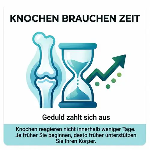 Knochen brauchen Zeit