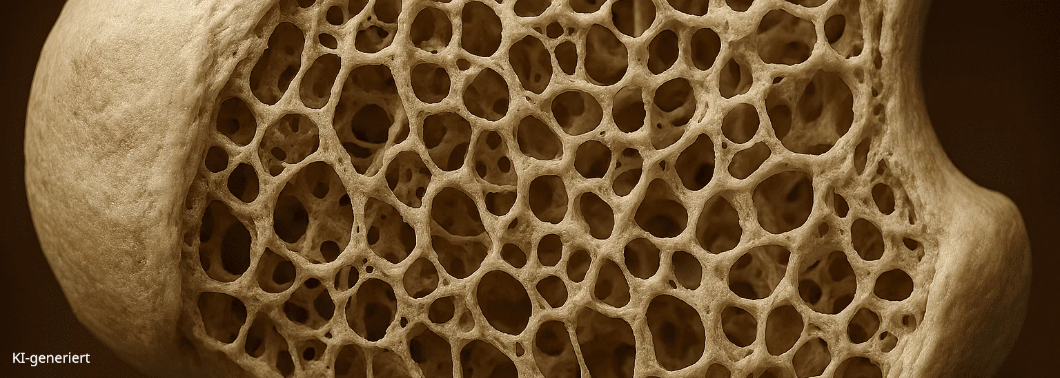 Osteoporose Oberschenkel Halsknochen Trabekel