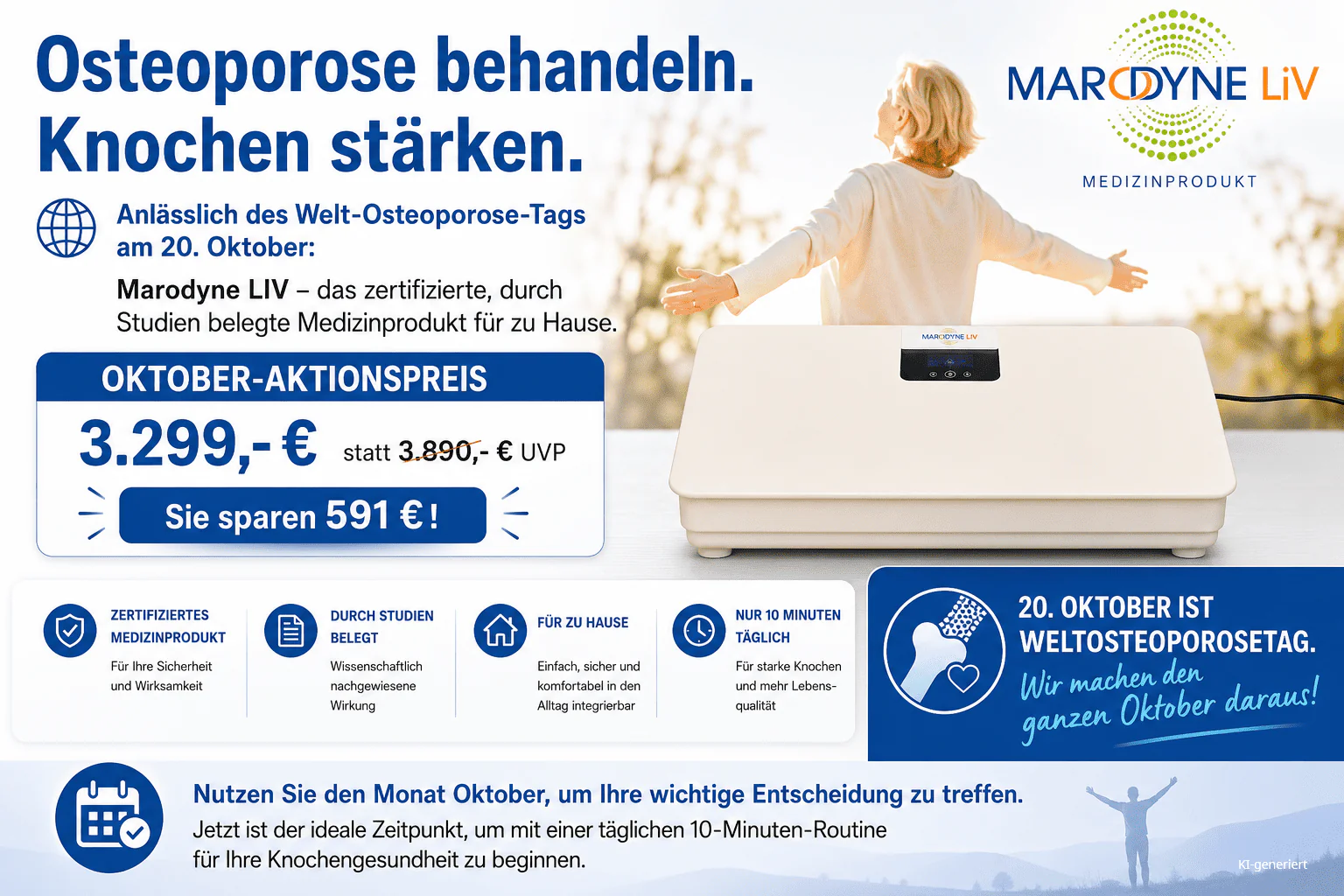 Preisaktion Marodyne LiV zum Weltosteoporosetag 2026